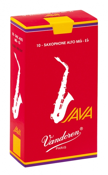 Vandoren Alto Sax Reeds 1.5 Java Red (10 BOX)