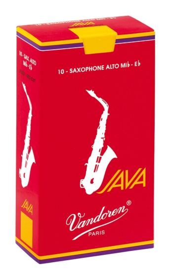 Vandoren Alto Sax Reeds 4 Java Red (10 BOX)