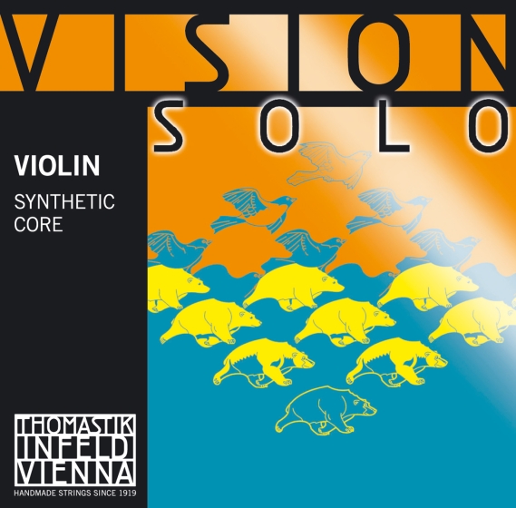 Vision Solo Violin String G. Silver Wound