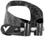 Vandoren Ligature & Cap Clarinet Bb Carbon. Black Hardware. Plastic Cap 