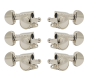 Grover Mid-Size Rotomatics 205-18 Series Nickel Set 3+3