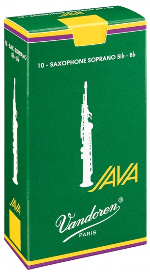 Vandoren Soprano Sax Reeds 3 Java (10 BOX)