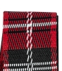 TGI Guitar Strap Woven Cotton Vegan - Red Tartan