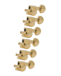 Grover Mid-Size Rotomatics 205-18 Series Gold Set 6-in-Line