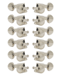 Grover Mid-Size Rotomatics 205-18 Series Nickel Set 6+6