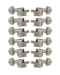 Grover Mini Rotomatics 205 Series Nickel Set 6+6