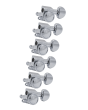 Grover Mid-Size Roto-Grip Locking Rotomatics 505 Series Chrome Set 6-in-Line