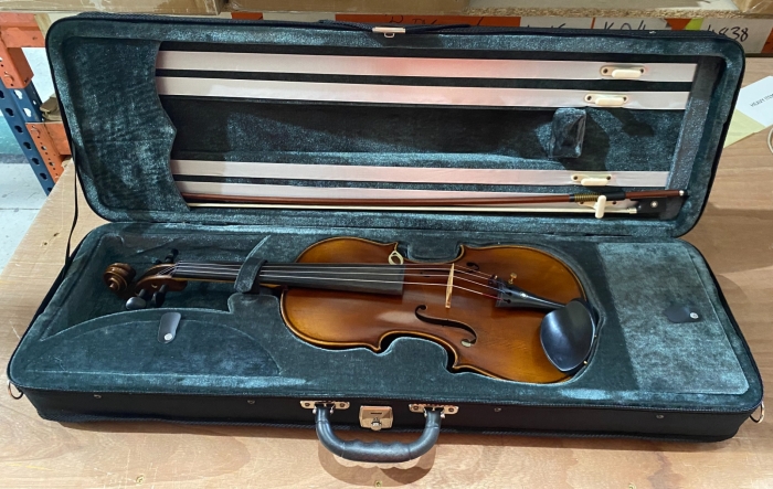 Hidersine Veracini Violin Outfit 4/4-B stock-CL2756