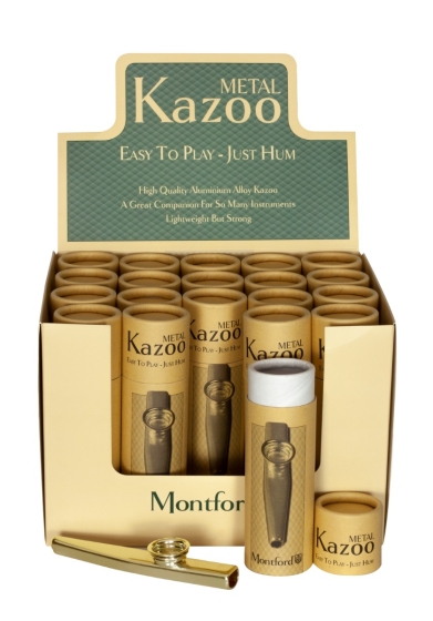 Montford Metal Kazoo - 20 pieces