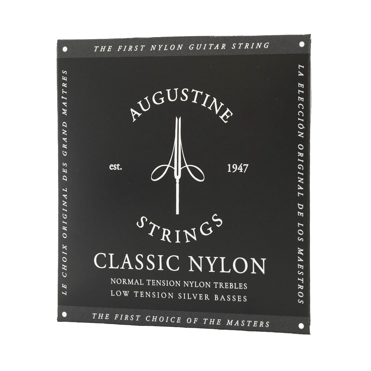 Black classical shop guitar strings