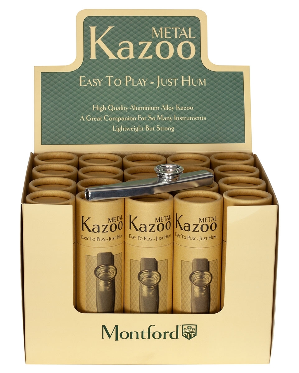 Montford Metal Kazoo Easy To Play Just Hum 
