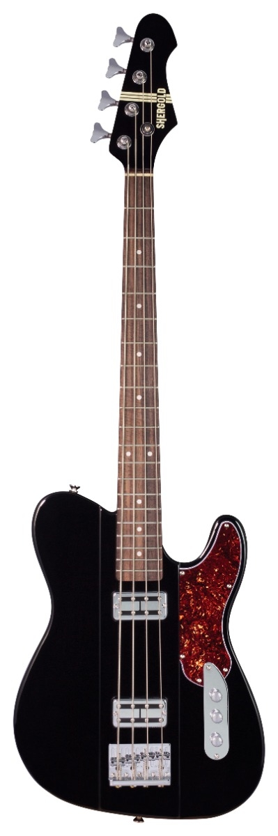 Shergold Telstar Standard Bass SBT14 Black Gloss Barnes Mullins Faith Guitars Admira Guitars Yanagisawa Saxophones Hofner Guitars Vandoren Reeds Thomastik Infeld Hidersine