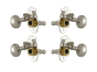 Grover Sta-Tite Ukulele 8 Series Nickel Pegs Set of 4 