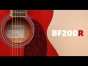 Brunswick BF200R - Grand Auditorium Acoustic Guitar, Red