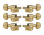 Grover Mini Rotomatics 205 Series Gold Set 3 + 3