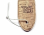 TGI Guitar Strap Woven Cotton Vegan - Natural