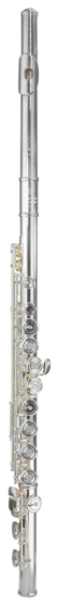 Trevor James Chanson Flute Outfit - Voce Head. Split E, Open Hole