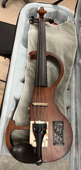 Hidersine Electric Violin Outfit - Zebrawood Finish - B-Stock - CL2126