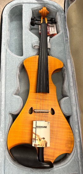 Hidersine Electric Violin Outfit - Flamed Maple Veneer - B-Stock - CL2189