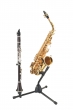 K&M Saxophone Stand Alto Tenor Black