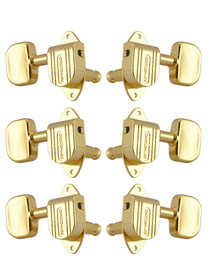Grover Full-Size Imperial 152 Series Gold Set 3+3 - Butterbean Buttons