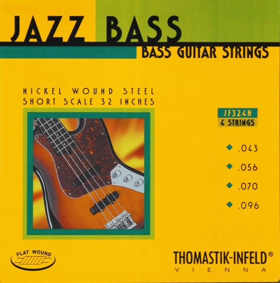 Thomastik Jazz Bass Strings for Hofner Bass Strings SET Flatwound