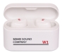 Soho W1 Earbuds with Power Bank - White