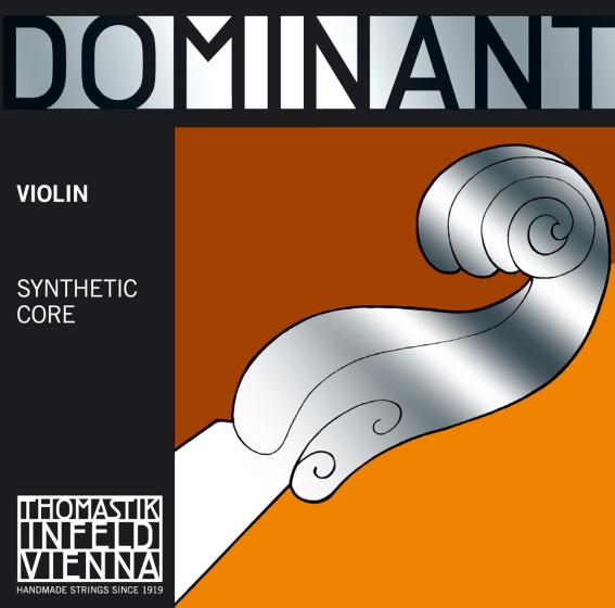 Dominant Violin String E. Chrome Steel. 1/2