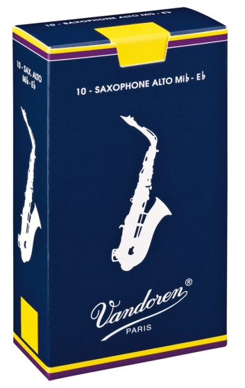 Vandoren Alto Sax Reeds 3 Traditional (10 BOX)