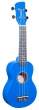 Brunswick Soprano Ukulele Blue Gloss - Aquila Strings