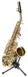 K&M Saxophone Stand SAXXY Curved Soprano Black