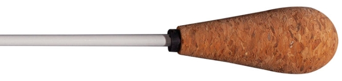 Montford Baton 14" White Lacquer Cork Pear