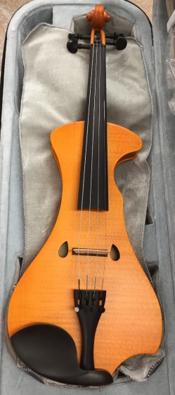Hidersine Electric Violin Outfit - Flamed Maple Veneer - B-Stock - CL1569
