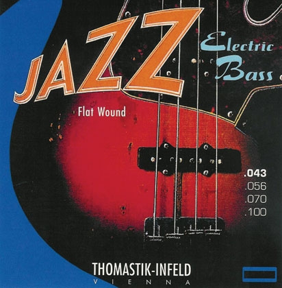 Thomastik Jazz Bass Strings SET. Flatwound. 5 String. Gauge 43-118