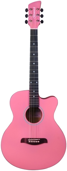 Brunswick Grand Auditorium Cutaway Baby Pink 