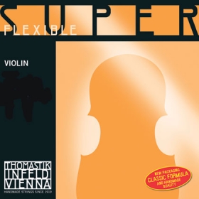 SuperFlexible Violin String A. 4/4 Aluminium Wound - Weak*R