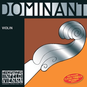 Dominant Violin String E. Chrome Steel (loop). 4/4 - Weak*R