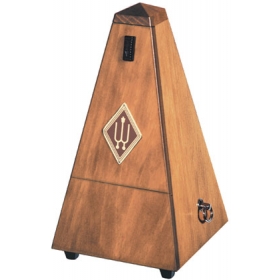 Wittner Metronome. Wooden. Walnut Colour. With Bell