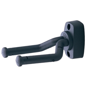 K&M Guitar Wall Mount Black