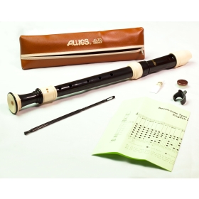 Aulos Treble Recorder 309AF U Finger Accessibility Model