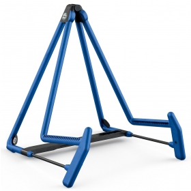 K&M Acoustic Guitar Stand A Frame Blue