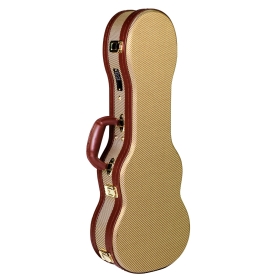 TGI Concert Ukulele Tweed Wooden Case