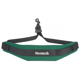 Neotech Soft Sax Strap Forest Green Regular - Swivel Hook