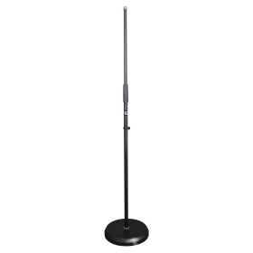 TGI Microphone Stand. Straight. Round Heavy Base.