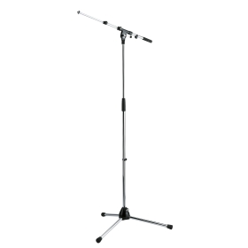 K&M MicrophoneStand Extendable Boom Topline Nickel