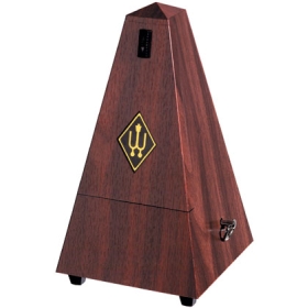 Wittner Metronome. Plastic. Mahogany Colour.