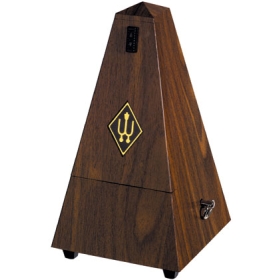 Wittner Metronome. Plastic. Walnut Colour. With Bell