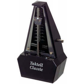 Wittner Metronome. Taktell Classic. Black/Silver