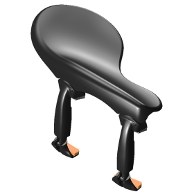 Wittner Side Chin Rest Viola - Zuerich Adjustable