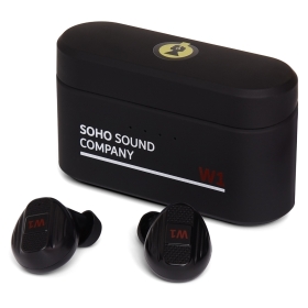 Soho W1 Earbuds with Power Bank - Black